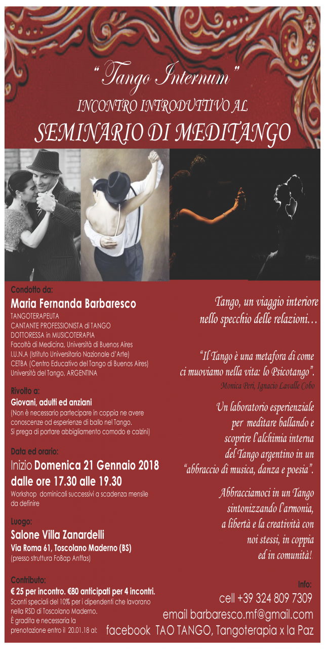 Tango sito di incontri